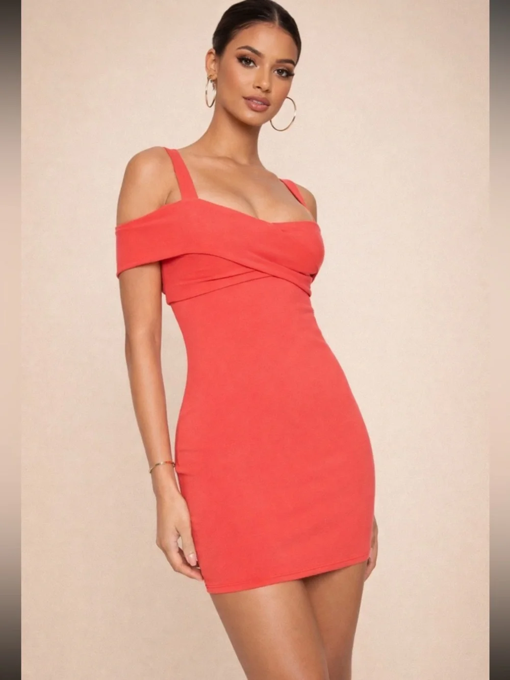 red bodycon dress xs Daring Diva Mesh Ruch Elegant Cocktail Bodycon Dress XS Dark Red, Women's